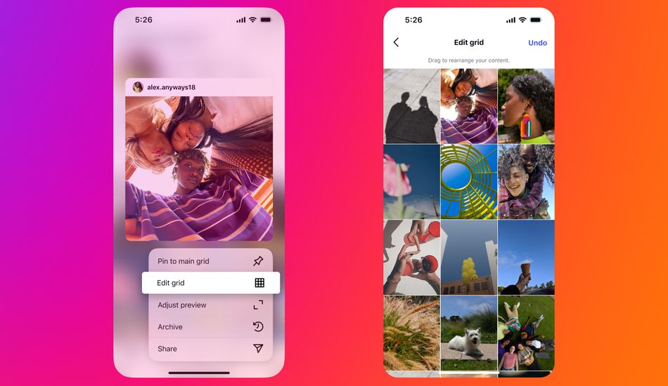Actualizaciones Instagram